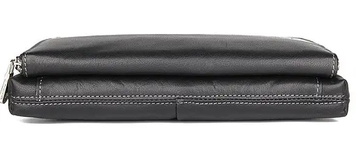 Кожаная барсетка мужская Vintage 25,5х17х6 см acs0016992 - фото 7