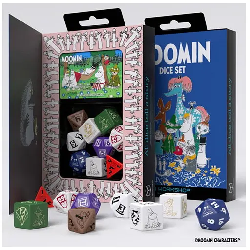Набор кубиков Moomin Dice Set , 9 шт. (SMOM99) - фото 1
