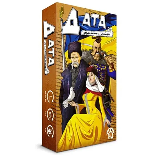 Настольная игра Woodcat Дата: Фрагменты истории (укр.) (954678) - фото 1