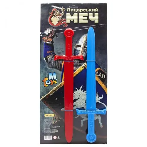 Набор "Рыцарский меч", красный и синий 19231 M-Toys(4820133130827) - фото 1
