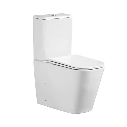 Унитаз-компакт Mixxus Quadro-0404-T1 660x360x820 мм, система смыва Tornado 1.0 MI6688, Белый - фото 10