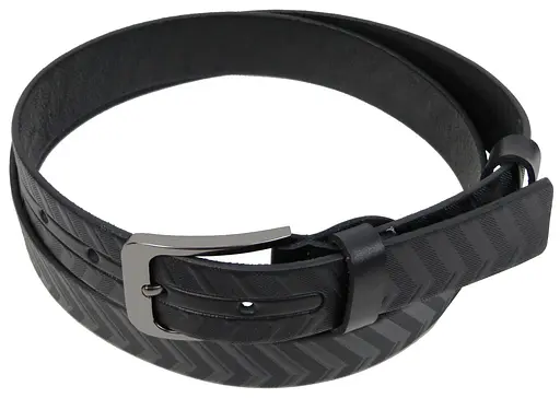 Ремінь шкіряний Skipper чоловічий 125-130х3,3 см acs0026314 - фото 2