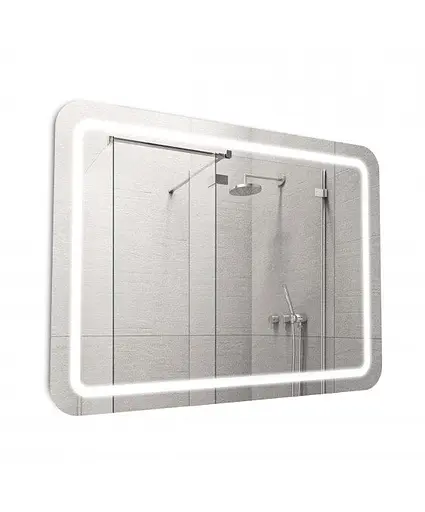 Дзеркало Мойдодир Tina 100х75 / 75x100 з LED-підсвіткою - фото 1