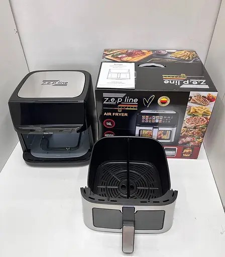 Аерофритюрниця безмасляна Zepline ZP-211 на 14л електрична з механічним керуванням 4000Вт - фото 3
