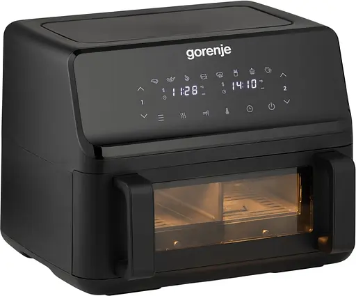 Мультипечь Gorenje 2700Вт 9л сенсорное управление 8 программ пластик черный - фото 7