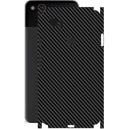 Захисна плівка StatusSKIN для Google Pixel 2 XL Корпус Вініл Карбон чорний - фото 1
