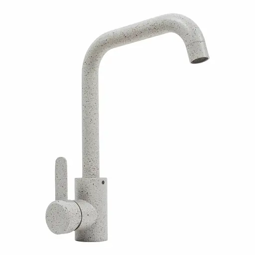 Смеситель для кухни Platinum KT 11 (3008B-FH) Топаз Белый - фото 1