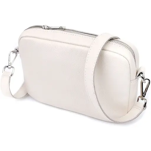 Класична жіноча сумка крос-боді Shvigel з натуральної шкіри 21х13.5х5 см sum0027036 - фото 1