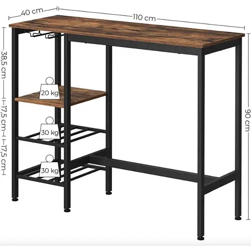 Барный стол Leobert Taor в стиле Loft - фото 2