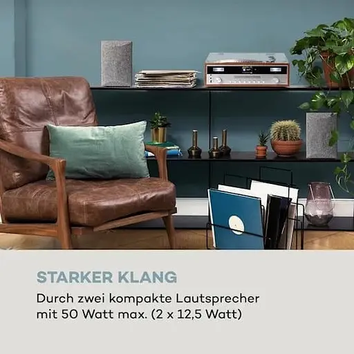 Проигрыватель винила Auna Birmingham HiFi (10034090) - фото 9