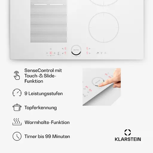 Индукционная варочная поверхность Klarstein Delicatessa 70 (10045605) - фото 4