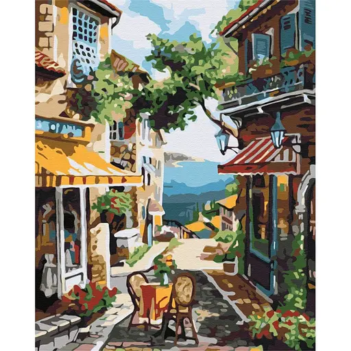 Картина по номерам Полуденний городок Brushme 40x50 см разноцветная 000221478