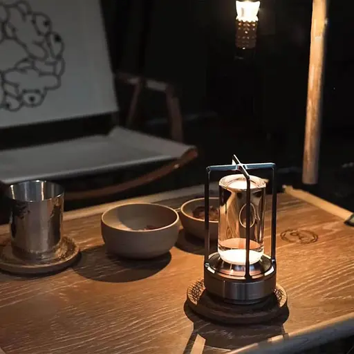 Кришталева настільна лампа Lumisom - фото 4