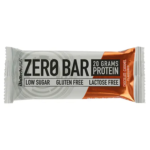 Батончик протеїновий BiotechUSA Zero Bar Chocolate-Caramel 50 г - фото 1