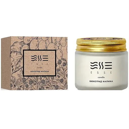 Свеча Виноград малина Esse Home Candle 50 г