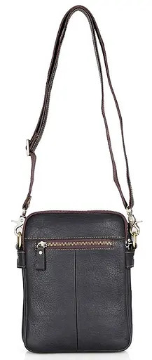 Чоловіча шкіряна сумка Vintage 18,5х24х5 см sum0013939 - фото 7