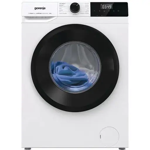 Стиральная машина Gorenje W2TNHPI84AS/P фронтальная 8 кг 1400 A+++ 55 см дисплей пара инвертор белый