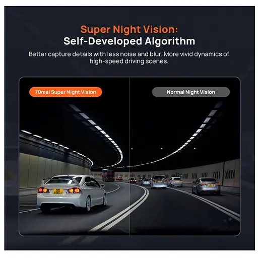 Автомобільний відеореєстратор 70mai Dash Cam 4K A800SE + RC22 - фото 2