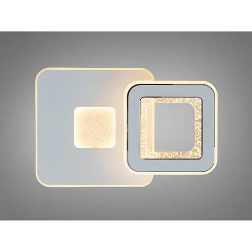 Світлодіодна люстра Diasha біла 32 Вт до 6 м² - фото 1