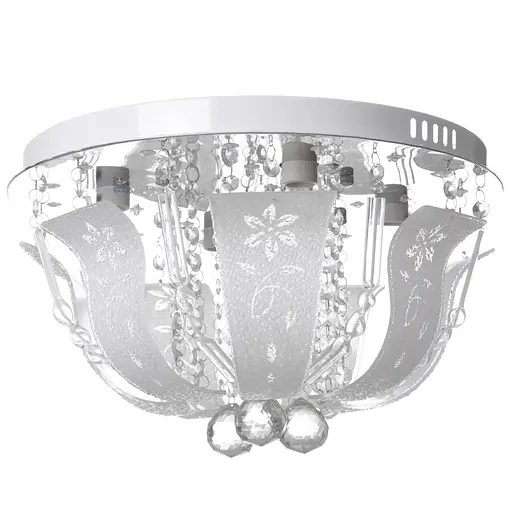 Люстра Brille торт стельова з пультом LED E14 60W RGB WH (BCL-651S/4)
