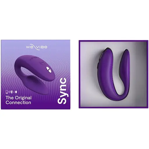 Смарт-вібратор для пар We-Vibe Sync 2 Purple - фото 7