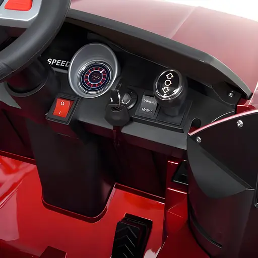 Електромобіль дитячий Bambi M 4560EBLRS-3 Mercedes на радіокеруванні із звуковими ефектами Червоний - фото 4