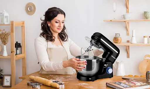 Тестомес миксер планетарный Heckermann 2200 Вт - фото 4