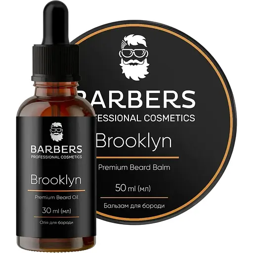 Набор по уходу за бородой Barbers Brooklyn 80 мл