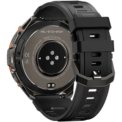 Смарт-часы тактические Kospet Tank T3 Ultra Special Edition Black (KTT0003USEB) - фото 4