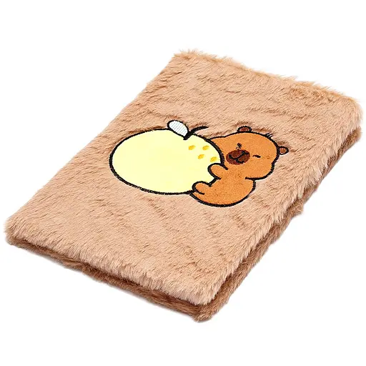 Блокнот плюшевый ZiBi Kids Line Capybara 9 А5 80 листов в клетку, дизайн в ассортименте (ZB.700023) - фото 11