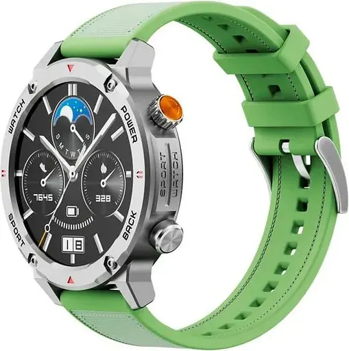 Смарт-часы IMILAB iMiki C1 Silver-Green (ESW-D2-SG)