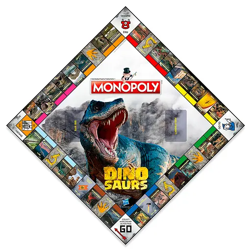 Настольная игра MONOPOLY Winning Moves Dinosaurs - фото 5