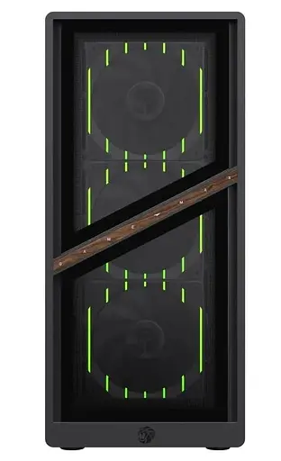 Корпус GameMax Aeris 330 GB Без БП Black (AERIS 330 GB) - фото 6