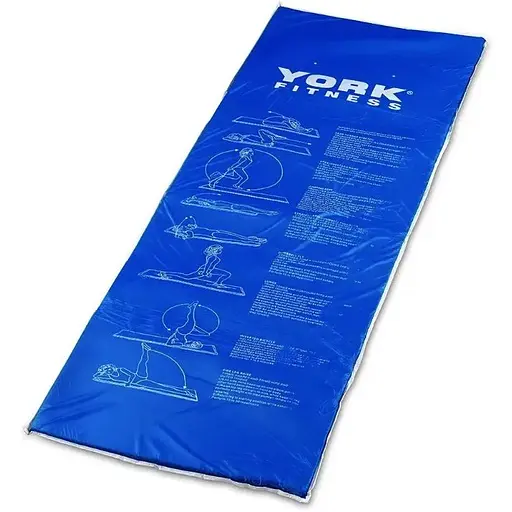 Коврик для упражнений двухсторонний York Fitness