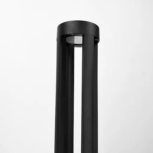 Ландшафтний чорний світильник 60х10 см | Line F | Арт. 76003-6 - фото 4