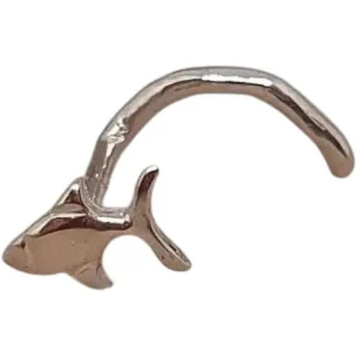 Золота сережка-пірсинг Dear в ніс Dear. 1013