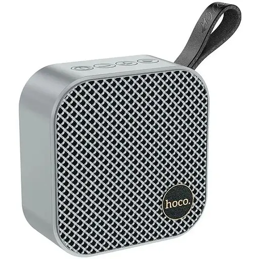 Акустика бездротова Hoco auspicious sports TWS speaker HC22 BT5.2 сіра - фото 1