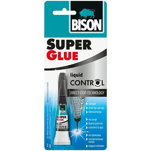 Суперклей Bison Direct-stop-technology 3 г
