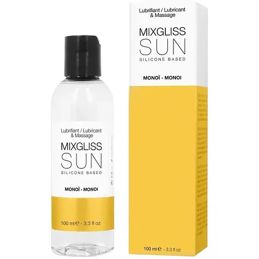 Лубрикант на силіконовій основі MixGliss Sun Monoi з ароматом олії Моної 100 мл