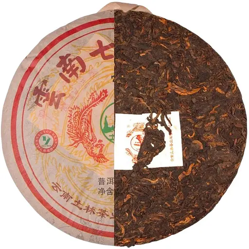 Шу Пу Эр Тулинь 703 Бойцовский Феникс 2018 г. - блинчик, 357 г