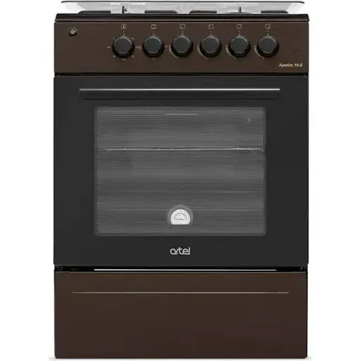 Плита комбинированная Artel Apetito 10-E Brown - фото 1