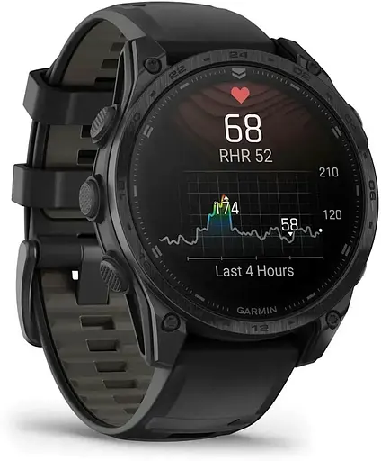 Смарт-часы Garmin tactix 8 - 47 mm AMOLED Includes Applied Ballistics Ultralight Solver (010-03405-00/01) - фото 2
