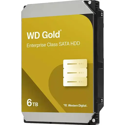 Жесткий диск 3.5" WD Gold Enterprise Class 6ТВ SATA 256MB (WD6004FRYZ) [141174]