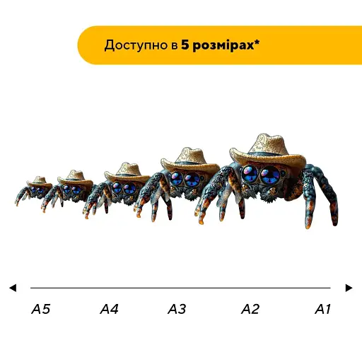 Пазл деревянный Путешественник Паутиной, А4, 100 элементов, Деревянная коробка - фото 2