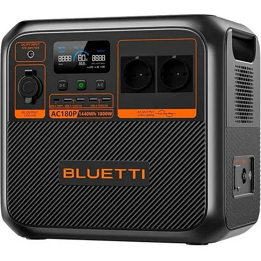 Зарядная станция Bluetti AC180P 1800 Вт 1440 Вт/ч LiFePO4 EU