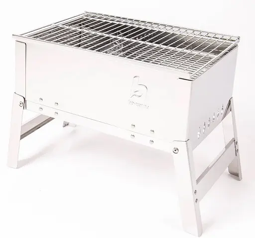 Гриль вугільний Bo-Camp Compact Delux Silver (8108360) (DAS301403) - фото 2