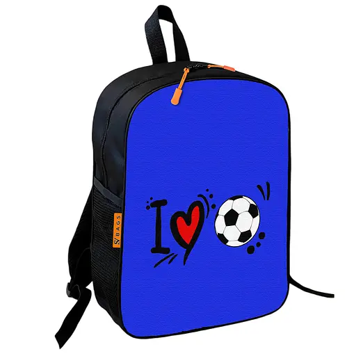 Набір дитячий Футбол рюкзак рюкзак 36х27см сумка-бананка, кружка з принтом для хлопчика (01608) - фото 2