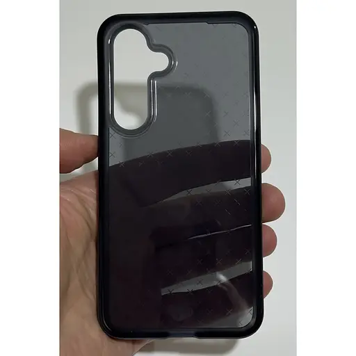 Оригинальный противоударный силиконовый чехол Tech21 Evo Check для Samsung Galaxy S24/S25 (6.2") Black - фото 6