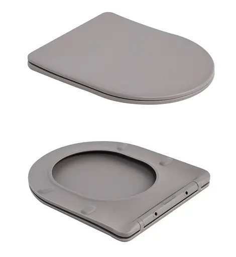 Унитаз подвесной Qtap Robin Ultra Quiet, с сиденьем Slim Duroplast/Soft-close/Quick relase QT13332381АSSG - фото 7