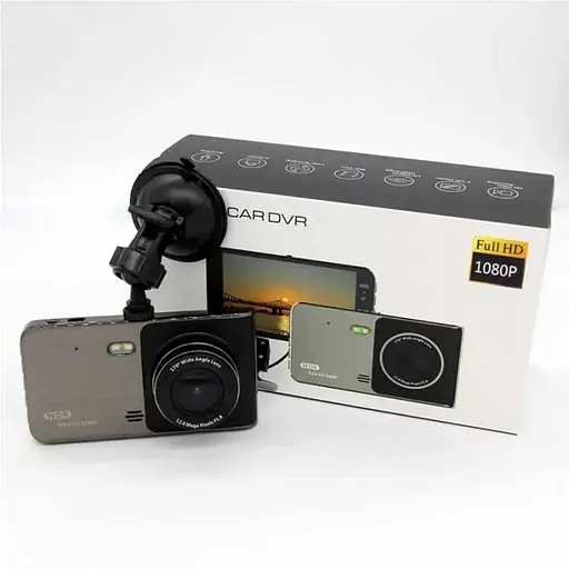 Автомобильный видеорегистратор DVR T-712TP (2 камеры) Full HD - фото 3